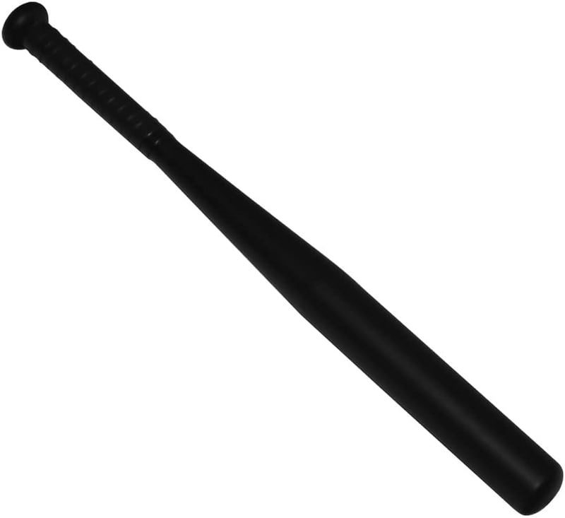 Fulusor Baseball ütő 30 hüvelykes fekete baseballütő edzéshez, kerti játékhoz