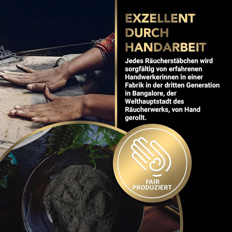 Fumino Masala Agarbatti Füstölő Pálca Szett - Kézműves Meditációs Illatpálca 84 db - 84 Stäbchen, The Essentials Package
