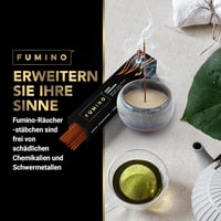 Fumino Masala Agarbatti Füstölő Pálca Szett - Kézműves Meditációs Illatpálca 84 db - 84 Stäbchen, The Essentials Package 7