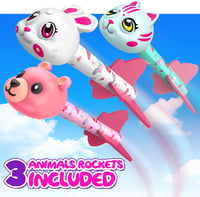 Funblitz Rakéta Játék Gyerekeknek 3+ Éves Fiúknak és Lányoknak 2
