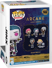 Funko Pop! Arcane Jinx League of Legends gyűjtői figura 3