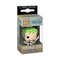 Kľúčenka Funko Pop!: One Piece – Roronoa Zoro vinylová minifigúrka pre zberateľov a fanúšikov anime – 1 ks 1