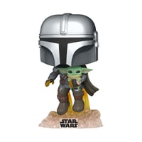 Zberateľská vinylová figúrka Funko POP! Star Wars: The Mandalorian – Mando letiaci s jetpackom – Darček pre deti aj dospelých – Pre fanúšikov seriálu 2
