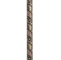 Cârjă subaxilară pliabilă Funkrutch Paisley - Gri cu imprimeu colorat, cu talpă antiderapantă, design unic (1 buc.) 2