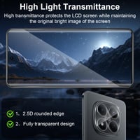 Funrae Ochranné tvrdené sklo na displej Xiaomi Redmi Note 15 Pro 4G 9H + ochranné sklo na fotoaparát, 0,33 mm, úplné pokrytie, 3D (1+sada) — 1-dielna sada 9