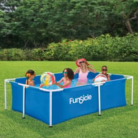 Funsicle pravokutni vrtni bazen 213x152x61 cm 1775 l plavi bazen na napuhavanje s okvirom 2