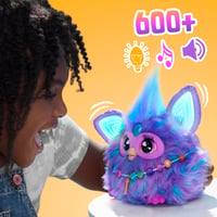 Interaktív plyšová hračka Furby – reaguje na hlas, tancuje a svieti, 5 herných režimov, 600+ reakcií, elektronická hračka od 6 rokov 4