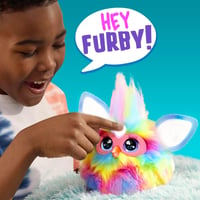 Interaktívna plyšová hračka Furby Tie Dye s 15 módnymi doplnkami, hlasovým ovládaním, od 6 rokov 7