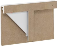 Furinno Hermite Fali Összecsukható Asztal Fehér - White 7