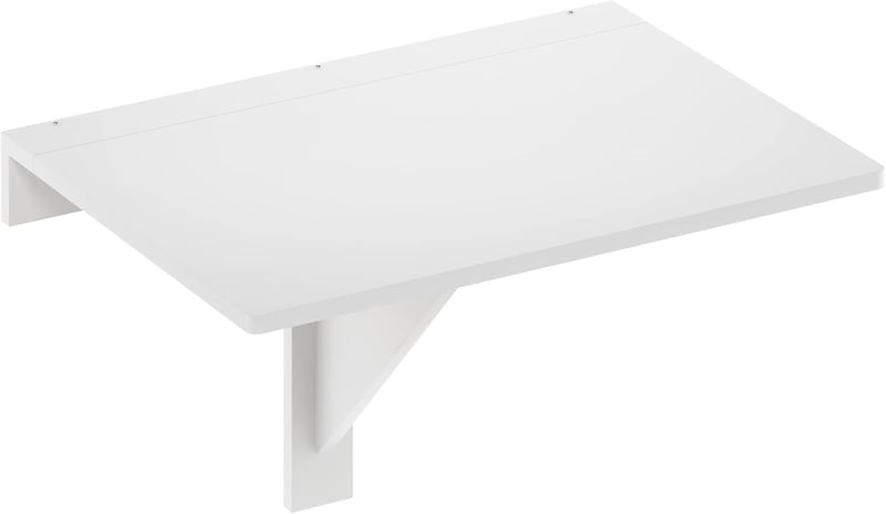 Furinno Hermite Fali Összecsukható Asztal Fehér - White