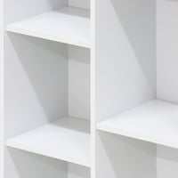 Furinno Luder 7-dijelna reverzibilna otvorena polica, bijela 9