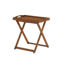 Furinno Tioman FG19557 kerti asztal, természetes fa, 40x62x68 cm 5