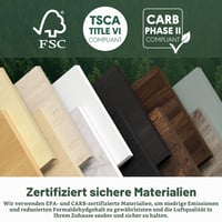 Stand TV Furinno Turn-S-Tube cu 3 niveluri și asamblare fără scule, culoare nuc/maro 8