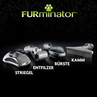 FURminator dvostrana četka za pse i mačke - 2 u 1 četka za njegu dlake za uklanjanje čvorova, mrtve dlake i nečistoća 8