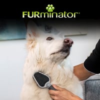 FURminator dvostrana četka za pse i mačke - 2 u 1 četka za njegu dlake za uklanjanje čvorova, mrtve dlake i nečistoća 6