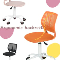 FurnitureR Magasságállítható Gyerekszék Ergonomikus Támlával és Kartámasszal 3-10 Év - Colour: Rose Red 5