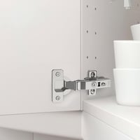 Furniware 10 db Sarokzáró Soft Close Szekrénycsuklop, 110°, Csendes Hidraulikus, Rejtett Konyhai Ajtócsuklop 8