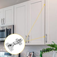 FURNIWARE 2 db 110 fokos konyhaszekrény ajtópánt csésze pánt bútorszekrény sarok pánt konyhai szekrényhez 7