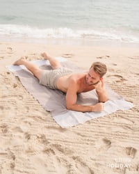 furora HOLIDAY hamam ručnik 100x200 cm pamučni, ručnik za plažu i saunu za muškarce i žene, tanki kompaktni XXL ručnik za plažu 6