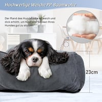 FURTIME XXL kutyaágy nagy kutyáknak, mosható puha fekvőhely, csúszásmentes 2