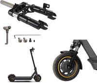 Fututech Első Lengéscsillapító Villa Segway Ninebot Max G30 G30E G30D G30 Le Elektromos Rollerhez Fekete Lengőkar Tuning Alkatrész 1