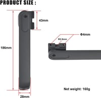 Fututech Xiaomi 4 Ultra Kickstand Elektromos Roller Állvány 8