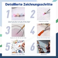 Fuumuui Festés Számok Szerint Készlet 4