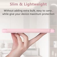FUWANG Kindle Paperwhite 11. generáció 6.8" bőrtok fekete/rózsaszín auto sleep wake 6