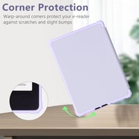 FUWANG Kindle Paperwhite 11. generáció tok, könnyű PU bőr borító, automatikus ébresztés-alvás funkcióval 4