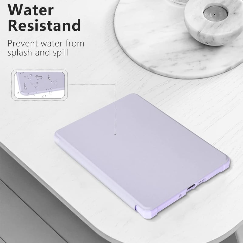 FUWANG Kindle Paperwhite 11. generáció tok, könnyű PU bőr borító, automatikus ébresztés-alvás funkcióval