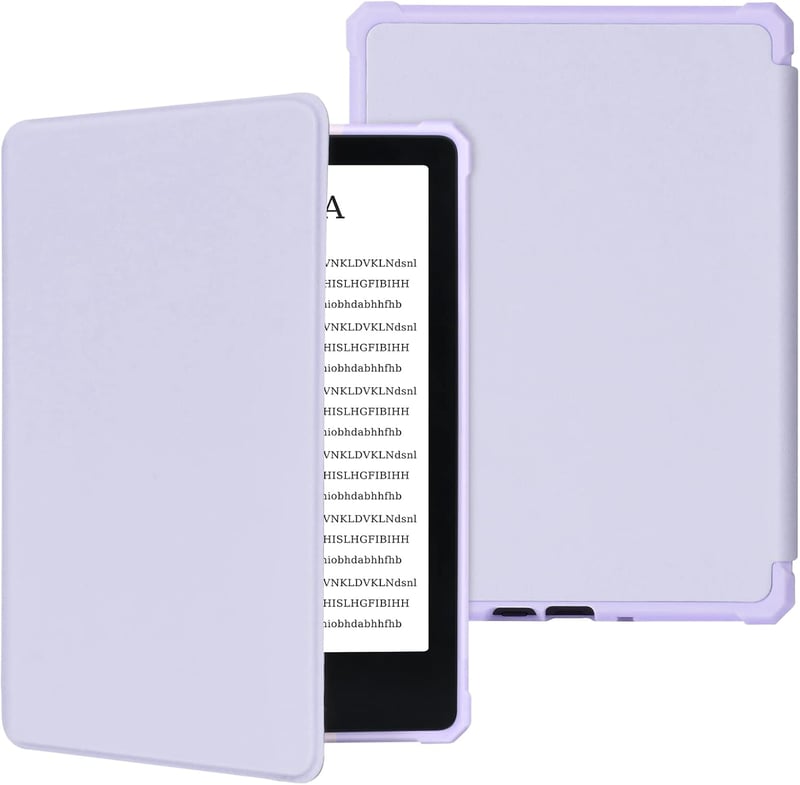 FUWANG Kindle Paperwhite 11. generáció tok, könnyű PU bőr borító, automatikus ébresztés-alvás funkcióval