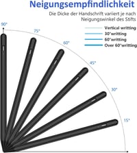 FUWANG Pen A16 iPad stylus toll tenyérelutasítással Pro 11/12.9 Air Mini kompatibilis 3
