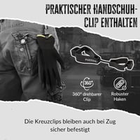 FUZZIO 12 Pár PU Bevonatú Munkakesztyű Kesztyűcsipesszel - M (12er Pack), Ogrifox work gloves + Fuzzio clips 5