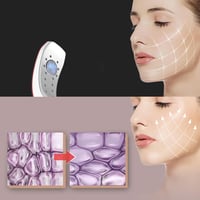Fyearfly Elektromos Arcformázó Masszírozó - Intelligens Mikro-áramú Technológia, Tokaemelő, V-alakú Arcformáló, Bluetooth Távirányítóval, Fe 9