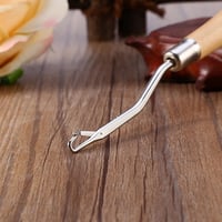 Fyearfly Horgolótű Fa Nyéllel 16cm - Latch Hook Szőnyeg és Faldekoráció Készítéshez 3