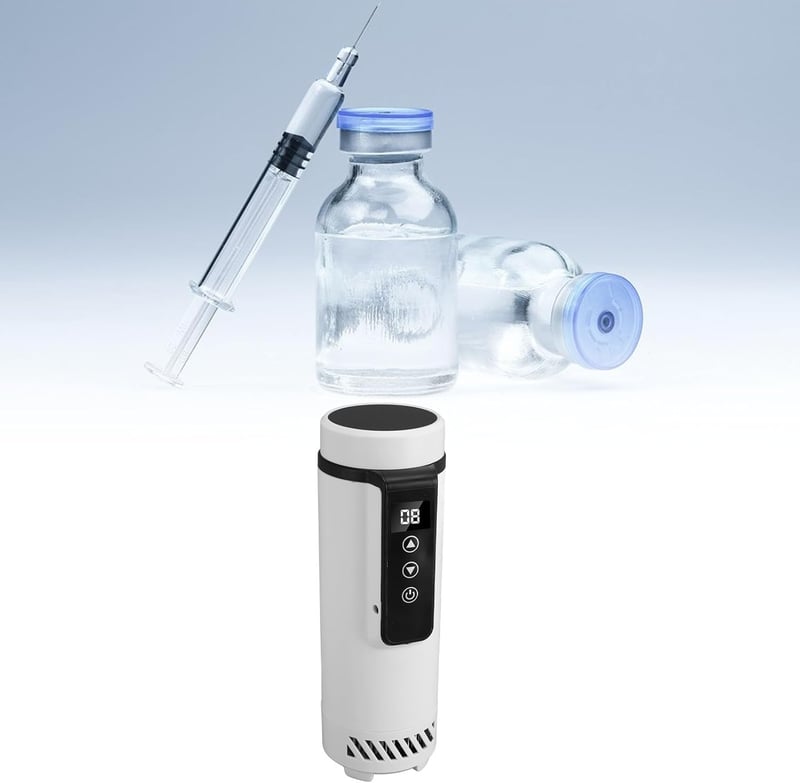 Fyearfly Insulin Hűtőtáska USB 30H Utazáshoz - 5 Tollhoz