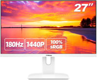 FYHXele 27 hüvelykes gamer monitor 180Hz QHD 2560x1440 Fast IPS 1ms MPRT 100 százalék sRGB HDR FreeSync HDMI DP VESA 100 1