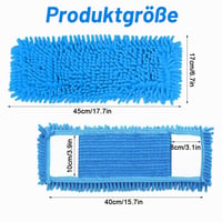 Náhradný návlek na mop Fyrdm Chenille, balenie 5 ks, náhradná hlavica na mop z mikrovlákna, viacfarebný 2