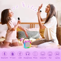 G.C Unikornisos mini karaoke gép gyerekeknek mikrofonnal és termoszpohárral 5