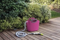 G.F. Garden Aquapop 30 rastezljivo vrtno crijevo, set od 30 m, ružičasto, s plastičnom torbom za pohranu, za vrt i balkon 2