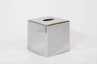 G.V.R. Vreckovník v tvare kocky, recyklovateľné ABS - chróm 2