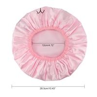 G2PLUS 2db Gyerek Fürdőkabát Vízálló Rajzfilm Mintás Zuhanysapka Pink és Szürke 2