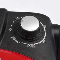 Elektrická pec na pizzu G3 Ferrari G10006, 1200 W, 400 °C, 33,5 x 20 x 35 cm, červená 6