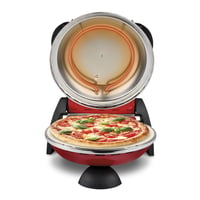 Elektrická pec na pizzu G3 Ferrari G10006, 1200 W, 400 °C, 33,5 x 20 x 35 cm, červená 3