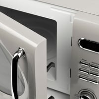Cuptor cu microunde combinat retro G3 Ferrari G10155 Sapormio — Se observă o lovitură/îndoitură pronunțată pe partea dreaptă (stare: vezi imaginea a 2-a) 5
