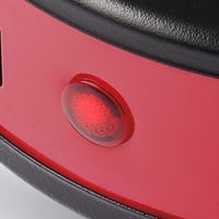 G3 Ferrari G10157 Portable Electric Hob 500W Temperature Control Cast Iron Plate 11cm Power Indicator Ideal for Camping Red 3
