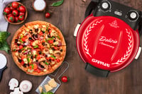 G3 Ferrari G1017702 Pizza Delizia Anniversary pec na pizzu - 1200 W, 400 °C, limitovaná jubilejná edícia, pizza hotová za 3 – 5 minút, vrátane knihy receptov 7