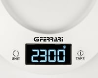 G3 Ferrari Winny digitális konyhai mérleg 5 kg fehér precíziós 3