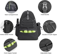 G4Free tenisz hátizsák 4 ütőhöz cipőtartóval unisex 4