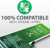 GadFull nagykapacitású csereakkumulátor iPhone 14 Pro - javítókészlettel és szerszámkészlettel 5